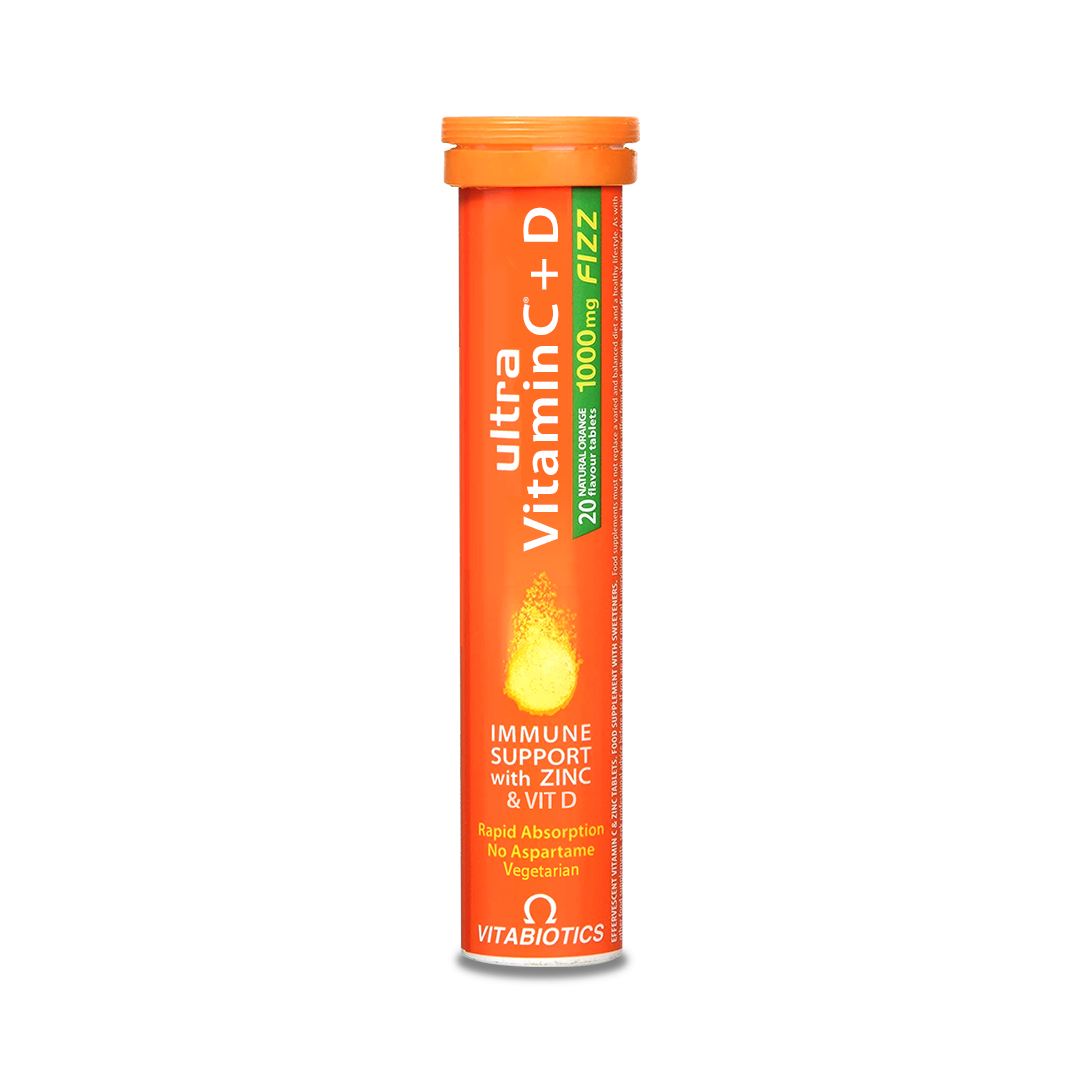 Ultra Vitamina C+D Fizz Tablete Efervescente
