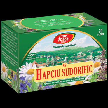 Hapciu Sudorific, R5, ceai la plic