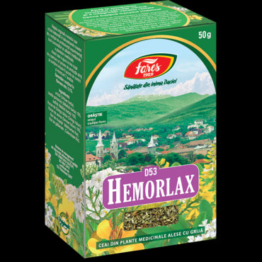 Hemorlax, D53, ceai la pungă