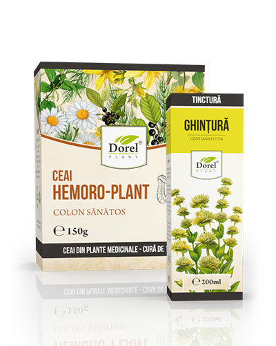 Ceai Hemoro-Plant + Tinctură de Ghințbură
