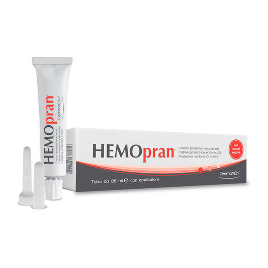 Hemopran Crema protectiva endorectala pentru hemoroizi 35 ml,  Dermoxen