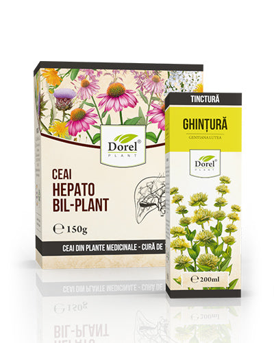 Ceai Hepato Bil-Plant + Tinctură de Ghințură