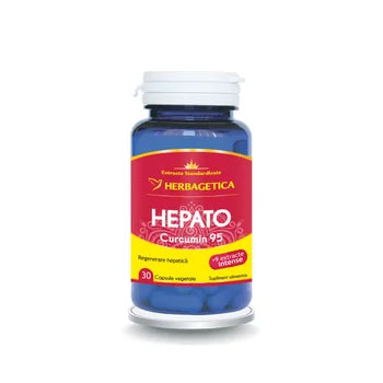 Hepato Curcumin95, 30 capsule vegetale, Herbagetica