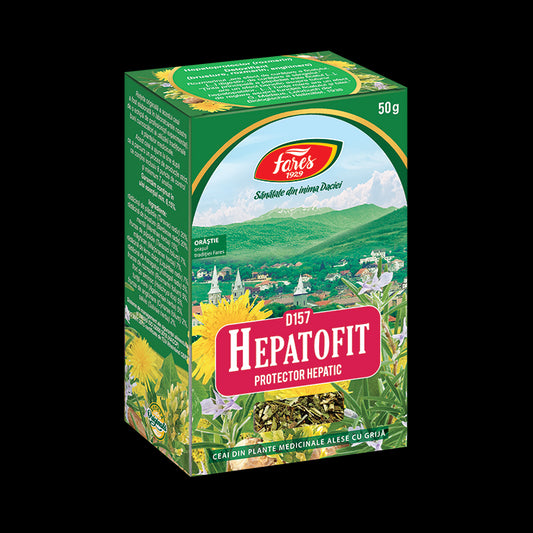 Hepatofit protector hepatic, D157, ceai la pungă