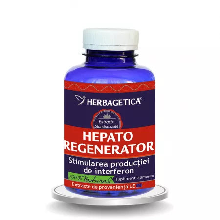 Hepato Regenerator, 120 capsule, Herbagetica