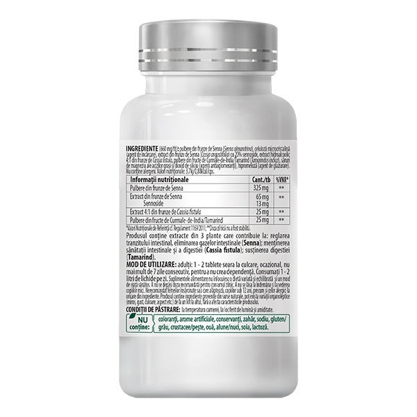 HERBOLAX, laxativ natural, 10 / 30 tablete