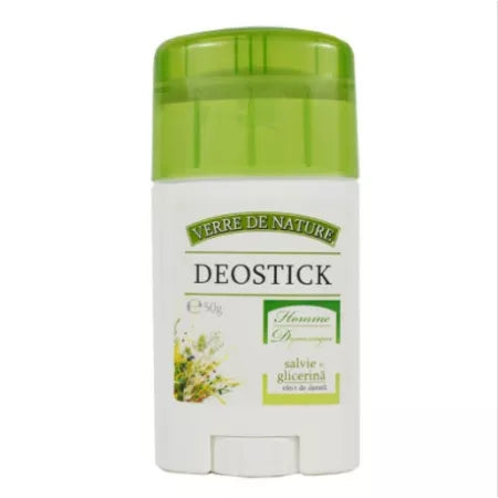 Deostick cu salvie si glicerina, Homme Dynamique, 50 g, Manicos