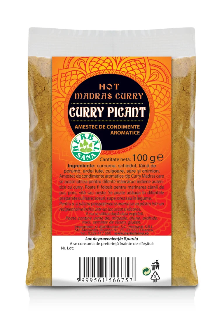 CURRY HOT – 100G