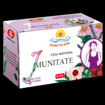 Imunitate, F191, ceai la plic