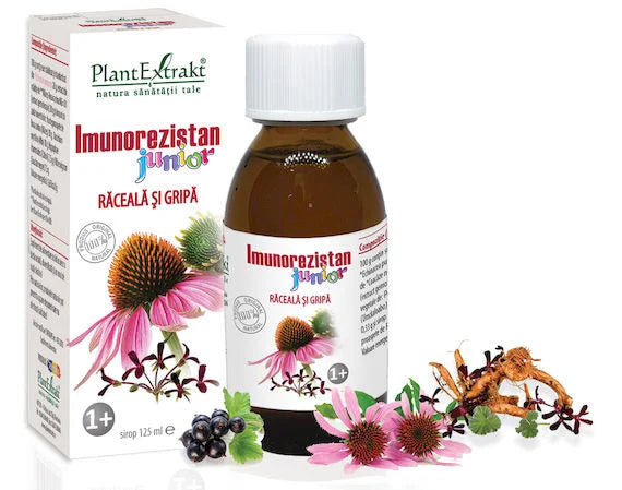 Imunorezistan Junior răceală și gripă, 125 ml