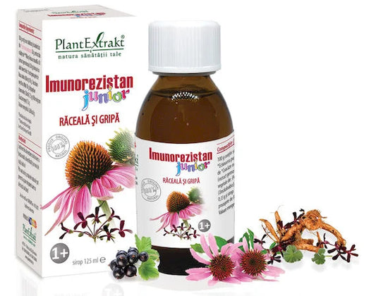 Imunorezistan Junior răceală și gripă, 125 ml