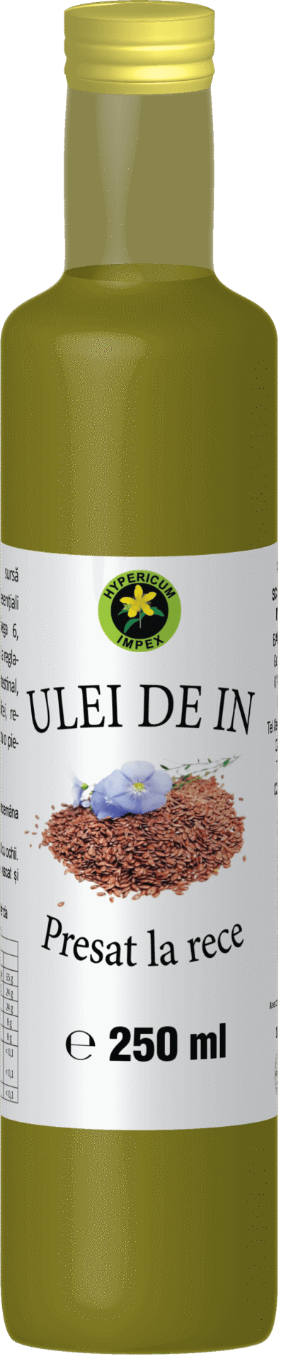 Ulei de in presat la rece 250 ml
