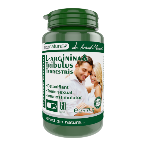 L-arginina & Tribulus terrestris 60cps