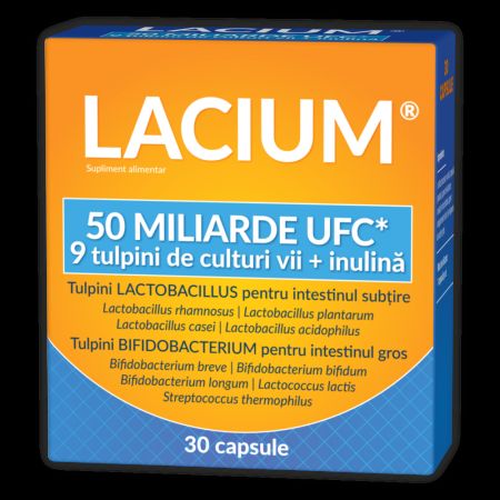 Lacium, 50 miliarde UFC, 30 capsule, Zdrovit