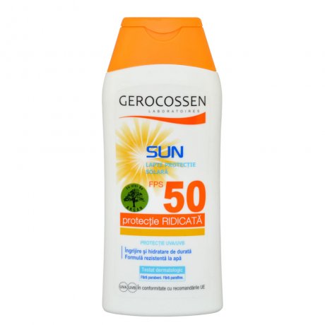 Lapte cu protectie solara SPF 50 Gerocossen Sun 200 ml