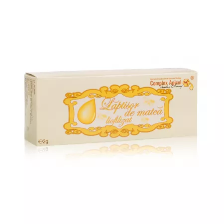 Laptisor de matca liofilizat, 10 fiole, Complex Apicol