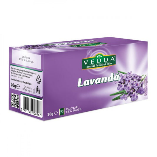 Ceai diverse plante la plic Vedda, lavanda