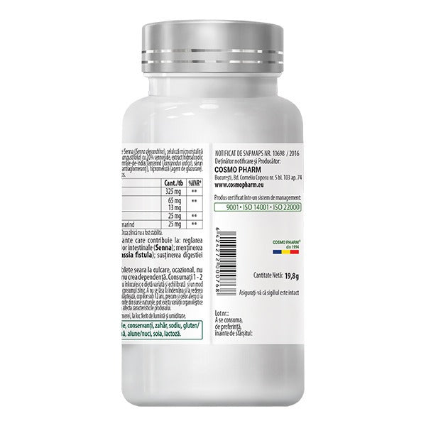 HERBOLAX, laxativ natural, 10 / 30 tablete