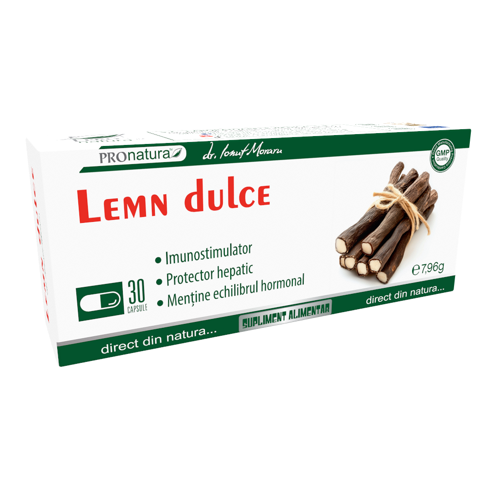Lemn dulce 30cps blister
