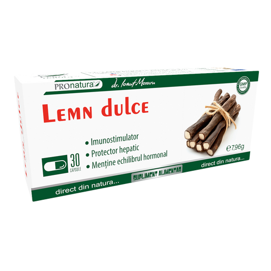 Lemn dulce 30cps blister