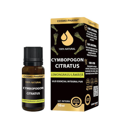 Ulei esential de LEMONGRASS / LĂMÂIȚĂ – Cymbopogon citratus