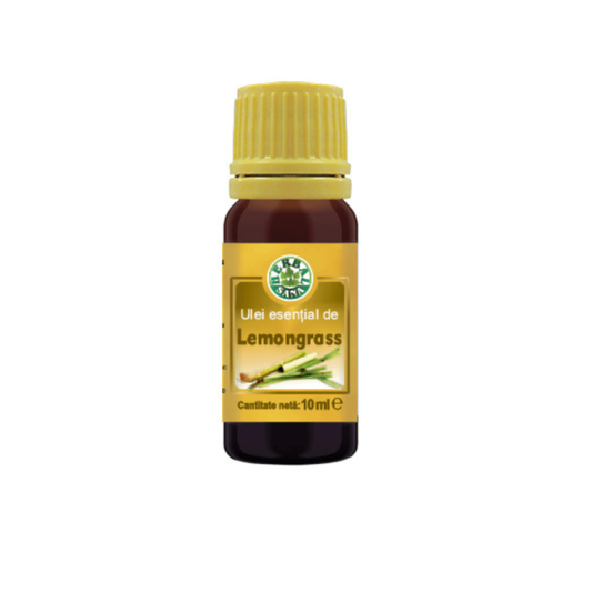 Ulei esențial Lemongrass 10ml Herbal Sana – Revigorant