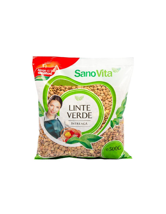LINTE VERDE ÎNTREAGĂ 500 G