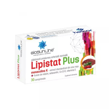 Lipistat Plus, 30 comprimate, Helcor