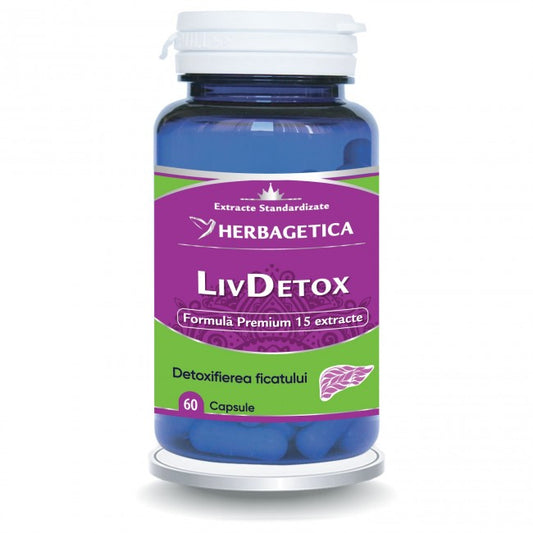 LivDetox Herbagetica 60 Capsule