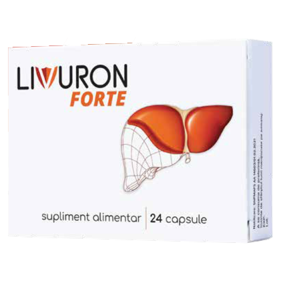 Livuron Forte - pentru sănătatea ficatului
