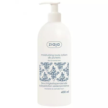 Lotiune de corp cu proteine din matase si unt de shea, 400 ml, Ziaja