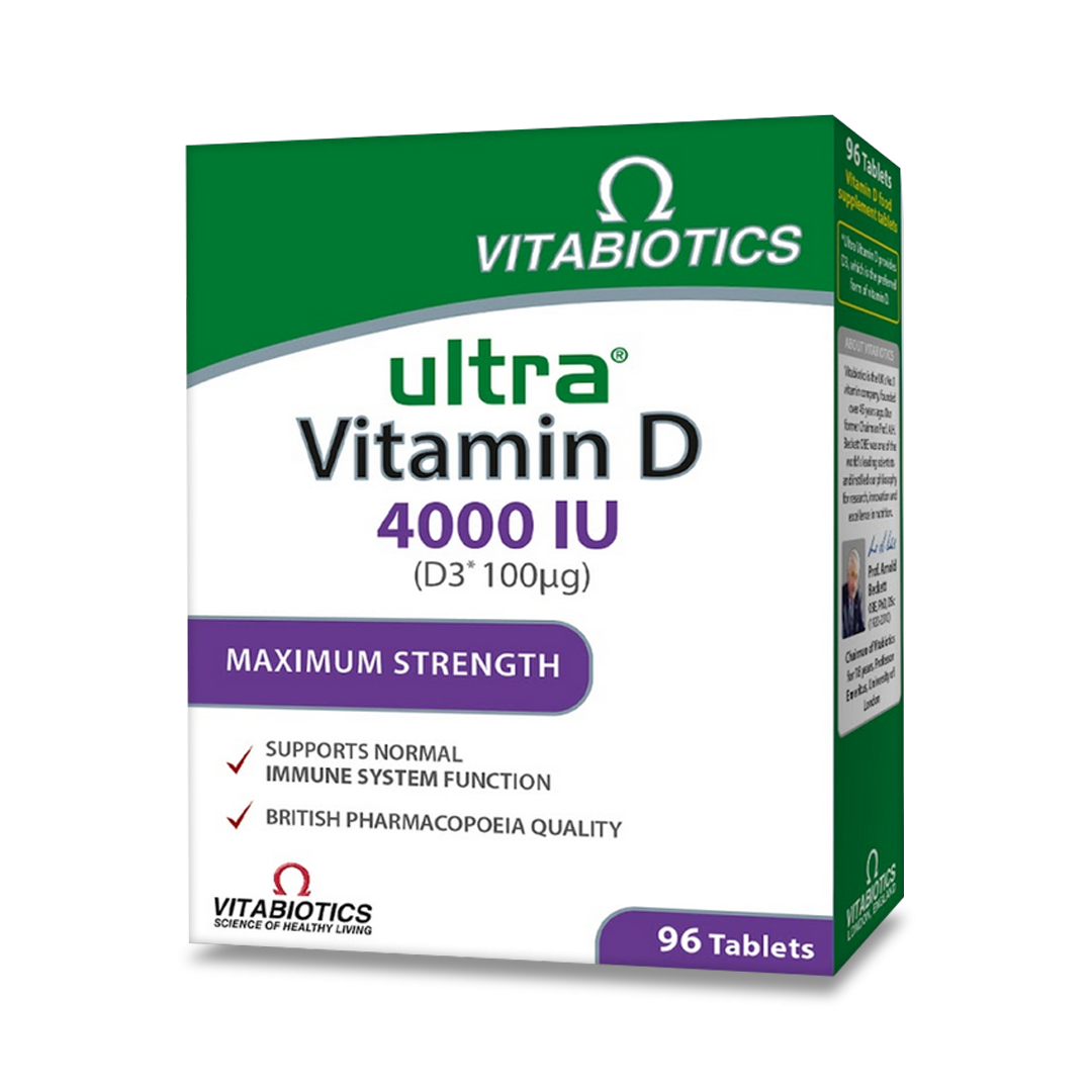 Ultra Vitamina D 4000 UI Tablete