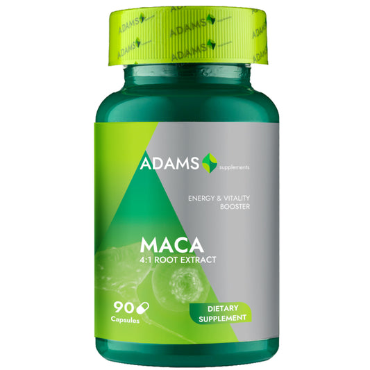 Maca 500mg, 90cps, Adams Supplements