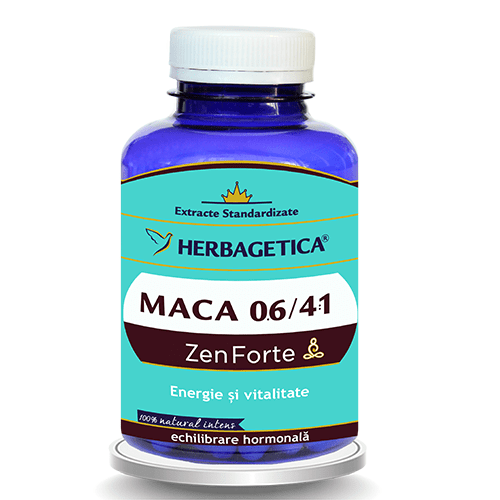 Maca 0.6/4:1 Herbagetica 120 Capsule