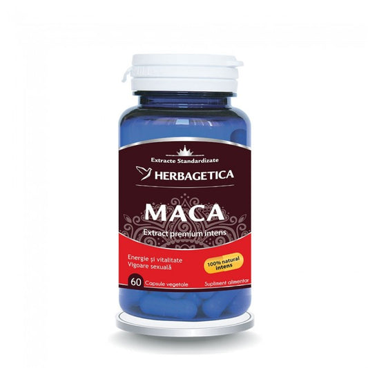 Maca 0.6/4:1 Herbagetica 60 Capsule