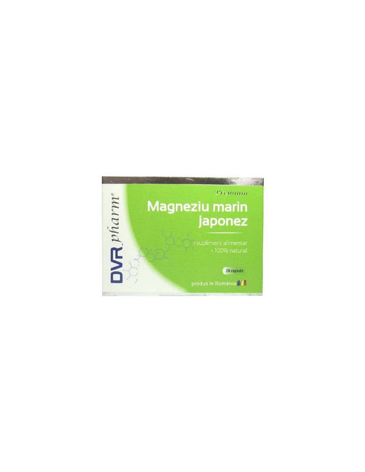 Magneziu Marin Japonez, 20 capsule, DVR Pharm