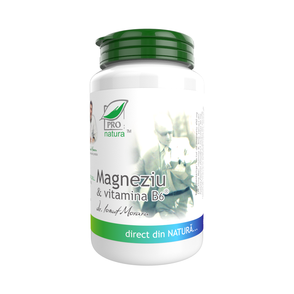 Magneziu & Vitamina B6 60cp