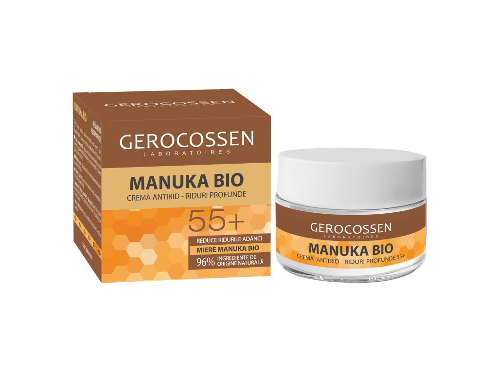 Crema antirid - riduri profunde 55+ Manuka Bio 50 ml