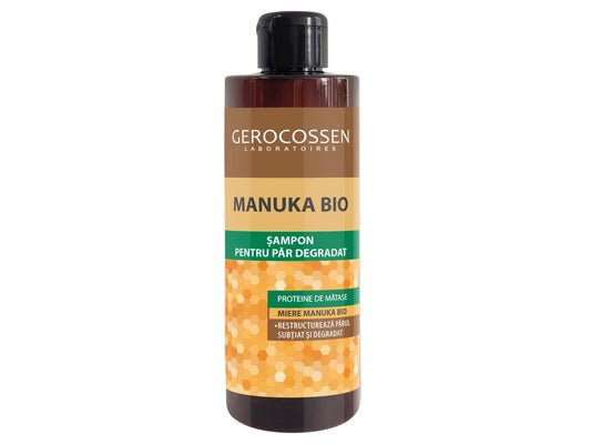 Sampon pentru par degradat Manuka Bio 400 ml