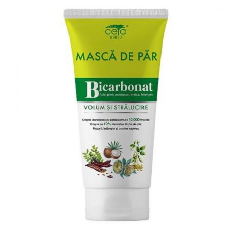 Masca de par cu bicarbonat, proteine, peptide si aminoacizi, 150 ml, Ceta Sibiu