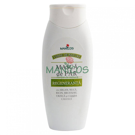 Masca de par regeneranta cu ulei de argan, nuca, ricin si complex vegetal 250 ml
