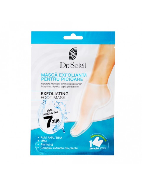 Mască exfoliantă pentru picioare Dr. Soleil
