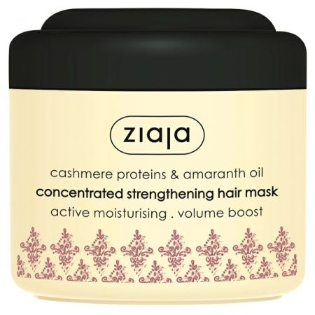 Masca fortifianta pantru par uscat si deteriorat Cashmere, 200 ml, Ziaja