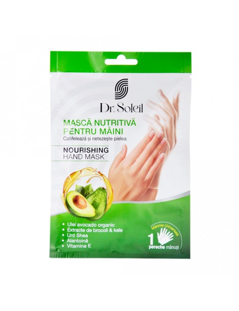 Mască nutritivă pentru mâini Dr. Soleil