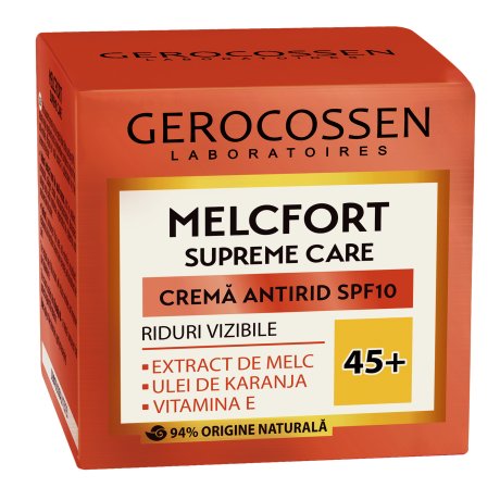 Crema antirid riduri vizibile 45+ SPF10 Melcfort Supreme Care 50 ml