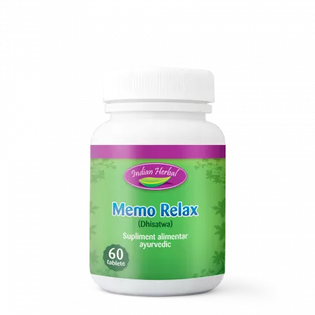 Memo Relax, 60 tablete, Indian Herbal