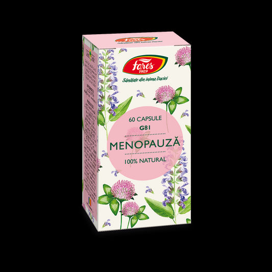 Menopauză, G81, 60 capsule
