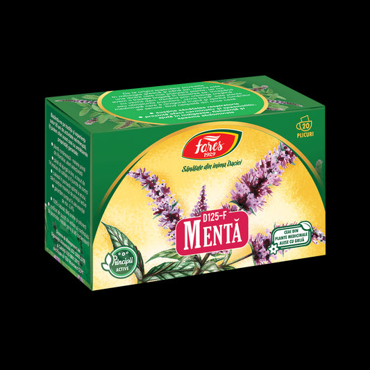 Mentă, D125, ceai la plic