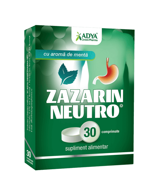 ZAZARIN NEUTRO MENTA 30CPR MASTICABILE