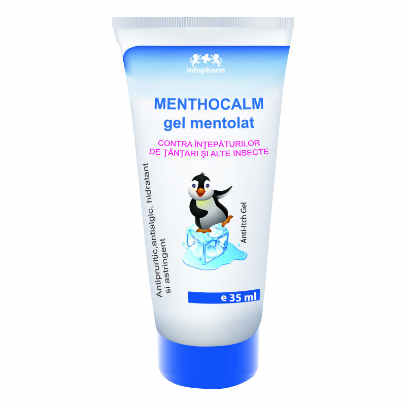 Menthocalm - Gel mentolat contra înțepăturilor de țânțari (35 ml)